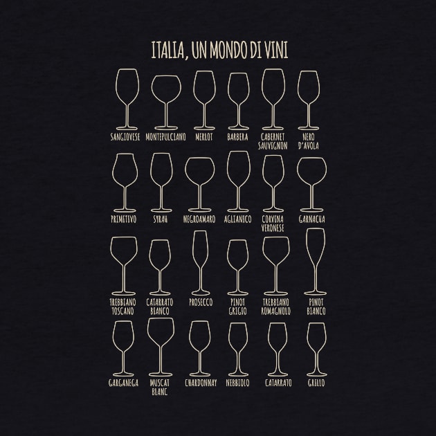 Italia, un mondo di vini by Printadorable